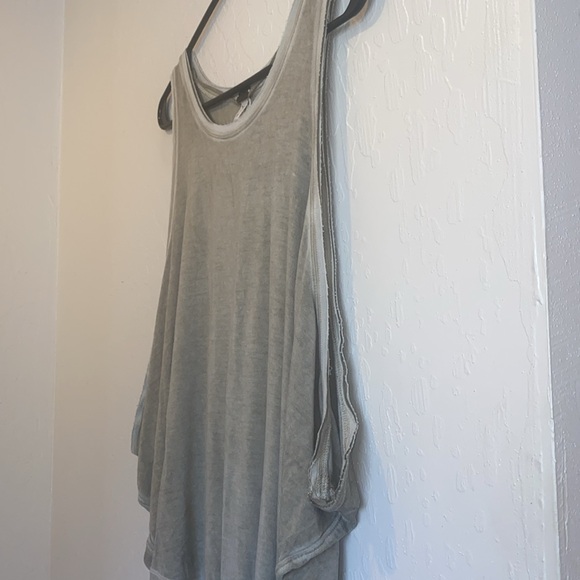 Free People army green slouchy tank size XS - Picture 2 of 9
